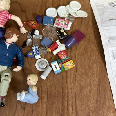 LOT 200A: 2001 Room by Room Modular Electronic Dollhouse w/ Accessories