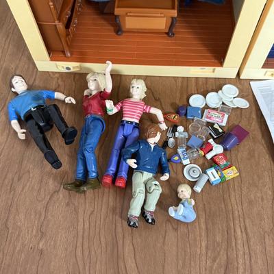 LOT 200A: 2001 Room by Room Modular Electronic Dollhouse w/ Accessories