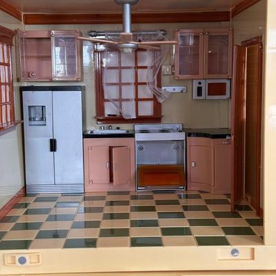 LOT 200A: 2001 Room by Room Modular Electronic Dollhouse w/ Accessories