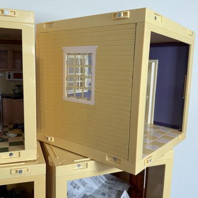 LOT 200A: 2001 Room by Room Modular Electronic Dollhouse w/ Accessories