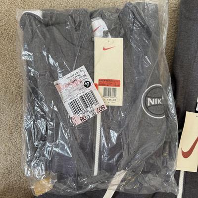LOT 201A: NIP / NWT Nike Ladies' Zip Up Hoodies (2 Medium & 1 Large)