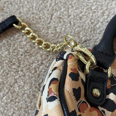 LOT 202A: Betsey Johnson Leopard Print Mini Bag & More Purses