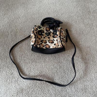 LOT 202A: Betsey Johnson Leopard Print Mini Bag & More Purses
