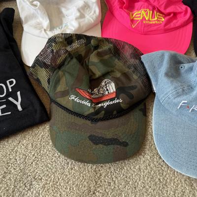 LOT 203A: Collection of Hats: The Snooki Shop, Smarty Jones, Nifty Fifty's, Love Pink, Venus, NWT & More