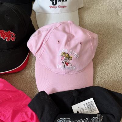 LOT 203A: Collection of Hats: The Snooki Shop, Smarty Jones, Nifty Fifty's, Love Pink, Venus, NWT & More