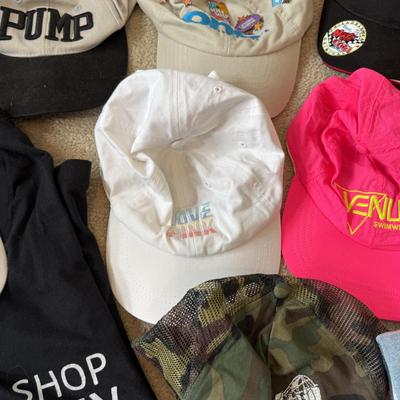 LOT 203A: Collection of Hats: The Snooki Shop, Smarty Jones, Nifty Fifty's, Love Pink, Venus, NWT & More