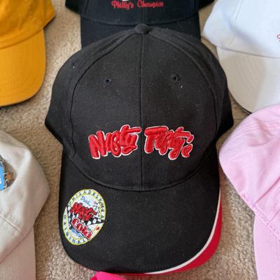 LOT 203A: Collection of Hats: The Snooki Shop, Smarty Jones, Nifty Fifty's, Love Pink, Venus, NWT & More