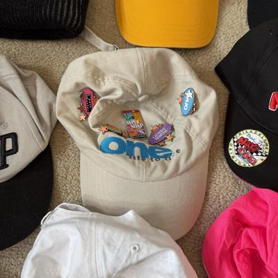 LOT 203A: Collection of Hats: The Snooki Shop, Smarty Jones, Nifty Fifty's, Love Pink, Venus, NWT & More