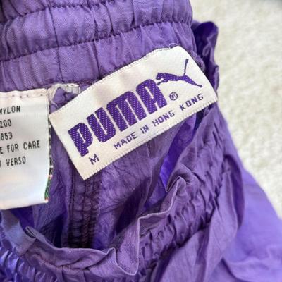 LOT 204A: 1990s Puma Color Block Windbreaker Sets (Medium) & Hot Pink Aero Dynamic Set