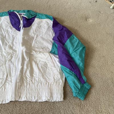 LOT 204A: 1990s Puma Color Block Windbreaker Sets (Medium) & Hot Pink Aero Dynamic Set