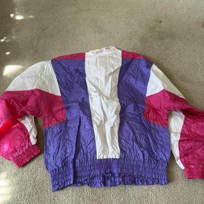 LOT 204A: 1990s Puma Color Block Windbreaker Sets (Medium) & Hot Pink Aero Dynamic Set