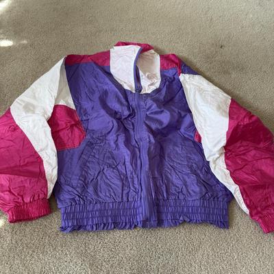 LOT 204A: 1990s Puma Color Block Windbreaker Sets (Medium) & Hot Pink Aero Dynamic Set
