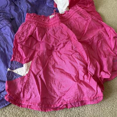 LOT 204A: 1990s Puma Color Block Windbreaker Sets (Medium) & Hot Pink Aero Dynamic Set