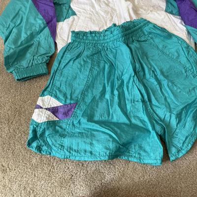 LOT 204A: 1990s Puma Color Block Windbreaker Sets (Medium) & Hot Pink Aero Dynamic Set