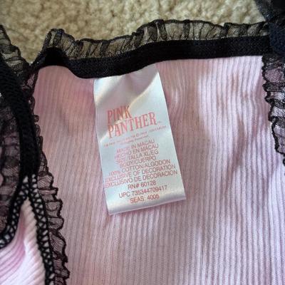 LOT 206A: NWT Petite Women's / Juniors Summer Clothing: Pink Panther Tank, Tommy Jeans Shirts & More