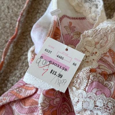 LOT 206A: NWT Petite Women's / Juniors Summer Clothing: Pink Panther Tank, Tommy Jeans Shirts & More