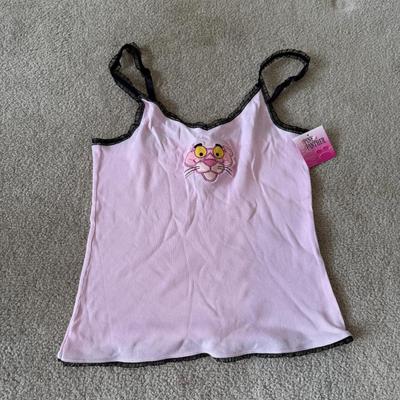 LOT 206A: NWT Petite Women's / Juniors Summer Clothing: Pink Panther Tank, Tommy Jeans Shirts & More
