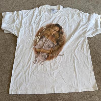 LOT 207A: Y2K 2003 Mariah Carey Tour T-Shirts (XL)