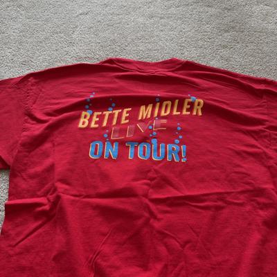 LOT 208A: Bette Midler T-Shirts & More: Kiss My Brass Tour