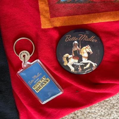 LOT 208A: Bette Midler T-Shirts & More: Kiss My Brass Tour