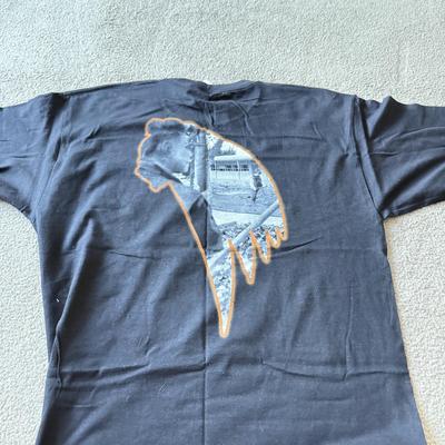 LOT 210A: 2000s Planet Hollywood Horror Series NWT T-Shirts (XL), Embroidered Universal Studios Islands of Adventure Orlando Polo NWT (L)...