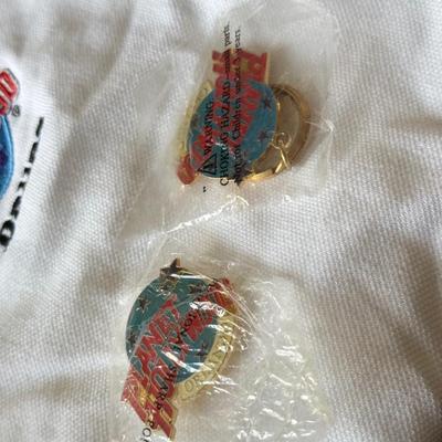 LOT 210A: 2000s Planet Hollywood Horror Series NWT T-Shirts (XL), Embroidered Universal Studios Islands of Adventure Orlando Polo NWT (L)...