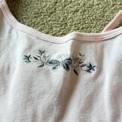 LOT 211A: Cute Y2K Fashion: Embroidered and Beaded Tops w/ Skirt, Some NWT