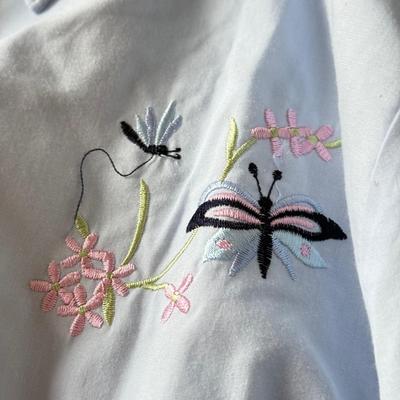 LOT 211A: Cute Y2K Fashion: Embroidered and Beaded Tops w/ Skirt, Some NWT