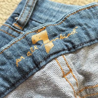 LOT 213A: NWT Denim Jeans: YMI (5), 7 for All Mankind w/ Swarovski Crystal Accents (W27&W28), Nautica Boys (30), VIP Collection (33),...