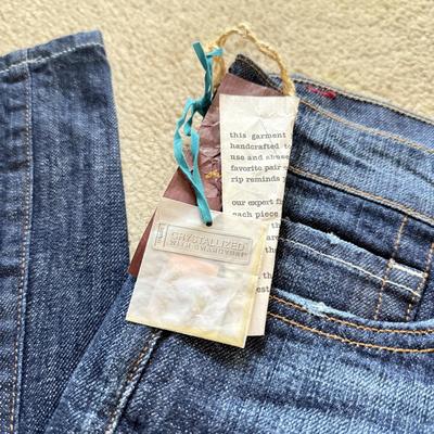 LOT 213A: NWT Denim Jeans: YMI (5), 7 for All Mankind w/ Swarovski Crystal Accents (W27&W28), Nautica Boys (30), VIP Collection (33),...