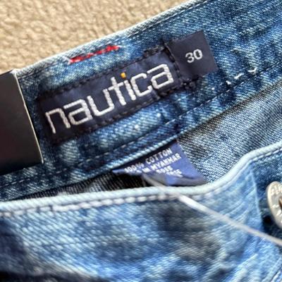 LOT 213A: NWT Denim Jeans: YMI (5), 7 for All Mankind w/ Swarovski Crystal Accents (W27&W28), Nautica Boys (30), VIP Collection (33),...