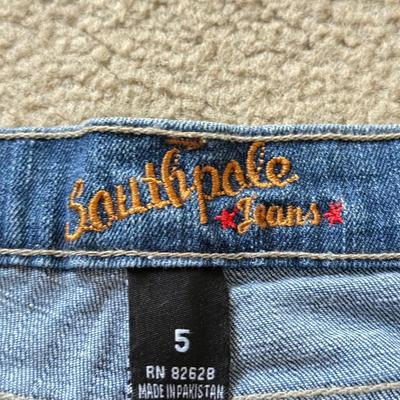 LOT 213A: NWT Denim Jeans: YMI (5), 7 for All Mankind w/ Swarovski Crystal Accents (W27&W28), Nautica Boys (30), VIP Collection (33),...