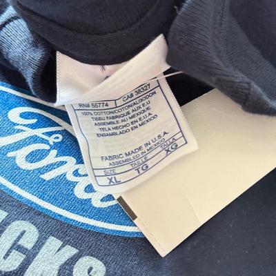 LOT 214A: T-Shirts, Some NWT: Guess, Napoleon Dynamite, Crown Royal 2000, Looney Tunes Tasmanian Devil Motocross Tank (M), Bass Fishing,...