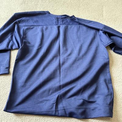 LOT 215A: Hockey Clothing: NHL NJ Devils Long Sleeve, Center Ice New York Rangers Pro Player Shirt (M), Logo Athletic NY Rangers Color...