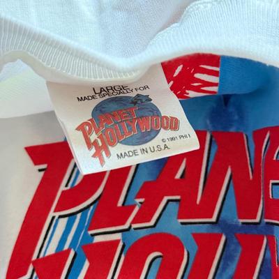 LOT 217A: Y2K Planet Hollywood Shirt Collection