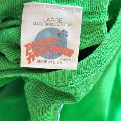 LOT 217A: Y2K Planet Hollywood Shirt Collection