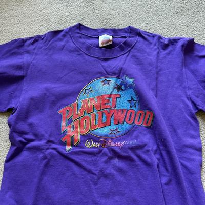 LOT 217A: Y2K Planet Hollywood Shirt Collection