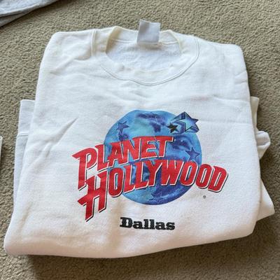 LOT 217A: Y2K Planet Hollywood Shirt Collection