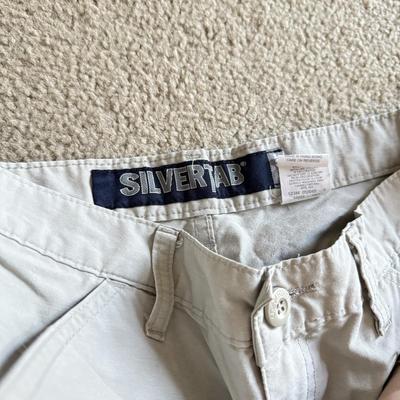 LOT 218B: NWT Member's Mark Relzxed Fit Denim Jean Shorts (36) & Cargo Pants / Shorts: Silvertab, Calvin Klein, Northwest...