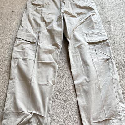 LOT 218B: NWT Member's Mark Relzxed Fit Denim Jean Shorts (36) & Cargo Pants / Shorts: Silvertab, Calvin Klein, Northwest...