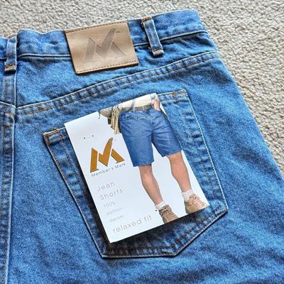 LOT 218B: NWT Member's Mark Relzxed Fit Denim Jean Shorts (36) & Cargo Pants / Shorts: Silvertab, Calvin Klein, Northwest...
