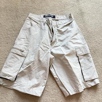 LOT 218B: NWT Member's Mark Relzxed Fit Denim Jean Shorts (36) & Cargo Pants / Shorts: Silvertab, Calvin Klein, Northwest...