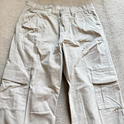 LOT 218B: NWT Member's Mark Relzxed Fit Denim Jean Shorts (36) & Cargo Pants / Shorts: Silvertab, Calvin Klein, Northwest...