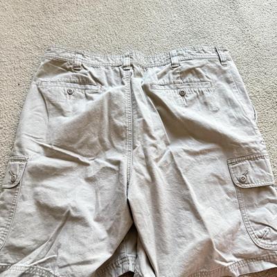 LOT 218B: NWT Member's Mark Relzxed Fit Denim Jean Shorts (36) & Cargo Pants / Shorts: Silvertab, Calvin Klein, Northwest...