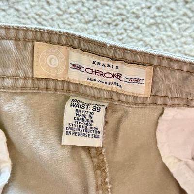 LOT 218B: NWT Member's Mark Relzxed Fit Denim Jean Shorts (36) & Cargo Pants / Shorts: Silvertab, Calvin Klein, Northwest...