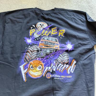 LOT 219B: Automotive / Racing Clothing: Embroidered Sunoco Long Sleeve (L), 2003 NASCAR Tour T-Shirts (XL), Monster Jam T-Shirt (XL)...