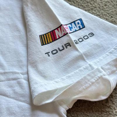 LOT 219B: Automotive / Racing Clothing: Embroidered Sunoco Long Sleeve (L), 2003 NASCAR Tour T-Shirts (XL), Monster Jam T-Shirt (XL)...
