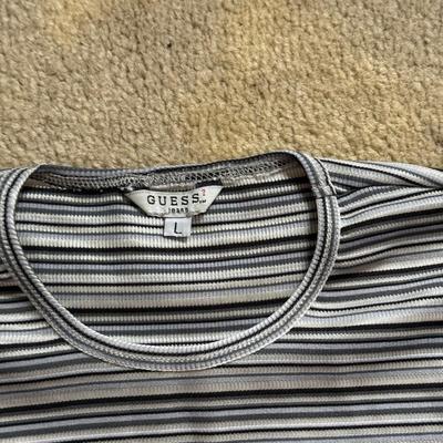 LOT 225L: Summer Y2K Fashion: Guess Jeans Shirts & Shorts