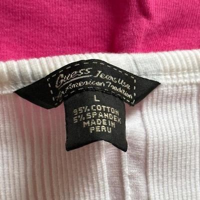 LOT 225L: Summer Y2K Fashion: Guess Jeans Shirts & Shorts