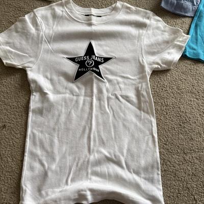 LOT 225L: Summer Y2K Fashion: Guess Jeans Shirts & Shorts